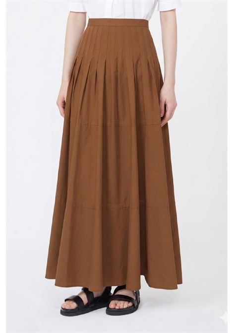 gonna lunga in popeline MAX MARA Studio | 2616101052600070