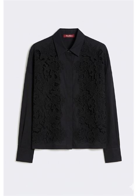 camicia boxy in tela ramie' MAX MARA Studio | 2616111012600003