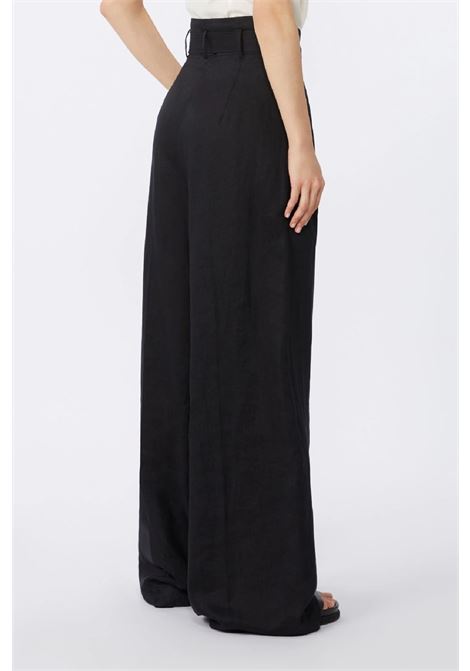 pantalone in tela di lino MAX MARA Studio | 2616131092600035