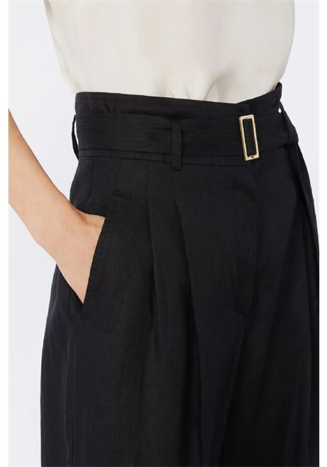 pantalone in tela di lino MAX MARA Studio | 2616131092600035