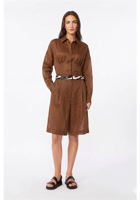 long linen Bermuda shorts MAX MARA Studio | 2616141012600038