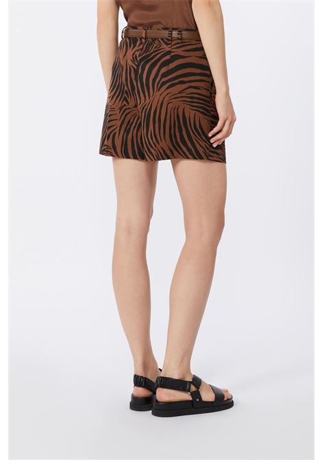 shorts lino e cotone stampato MAX MARA Studio | 2616141022002