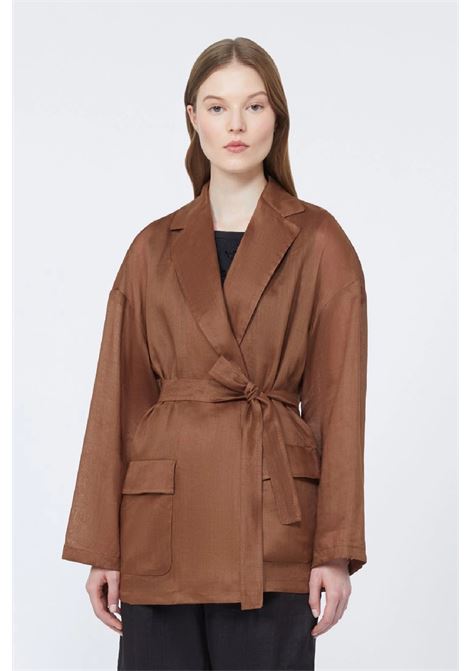 giacca in tela ramie' MAX MARA Studio | 2616191032600062