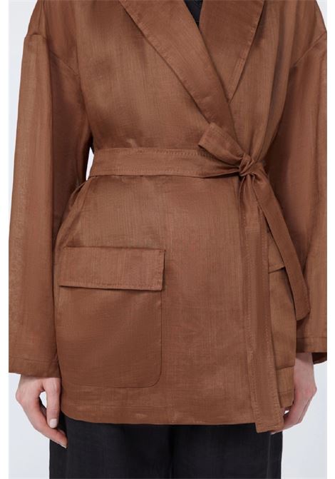 giacca in tela ramie' MAX MARA Studio | 2616191032600062