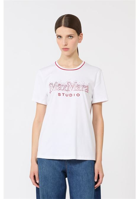 Logo print jersey T-shirt MAX MARA Studio |  | 2616971011600001