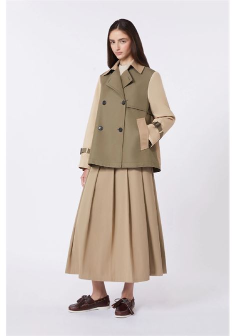 trench crop in gabardina Biglia MAX MARA WEEKEND | 2615021051600029