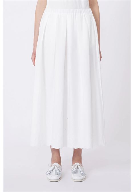 gonna in tela di cotone e lino MAX MARA WEEKEND | Gonne | 2615101021600001