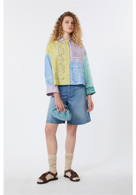 oversized bandana print shirt MAX MARA WEEKEND |  | 2615111052600001