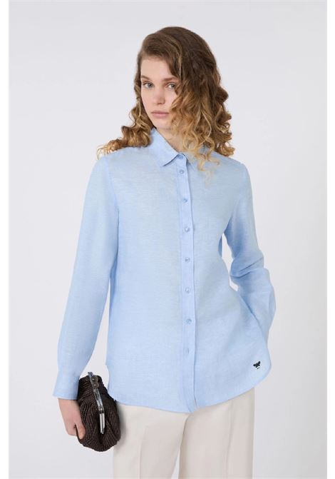 camicia in lino MAX MARA WEEKEND | 2615111072600020