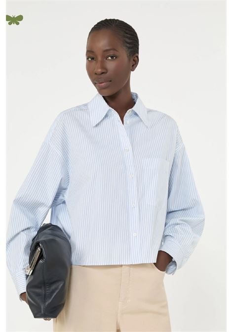 Cotton poplin crop shirt MAX MARA WEEKEND |  | 2615111091600034