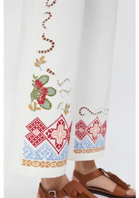 pantalone in bull di cotone MAX MARA WEEKEND | 2615131012600009