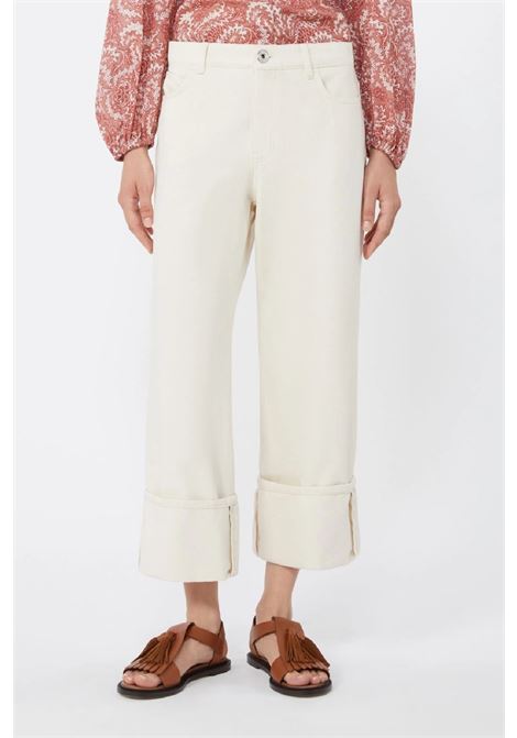pantalone in bull di cotone MAX MARA WEEKEND | 2615131152600002