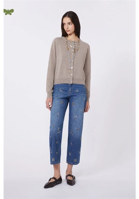 denim jeans with decorations MAX MARA WEEKEND |  | 2615181021600025