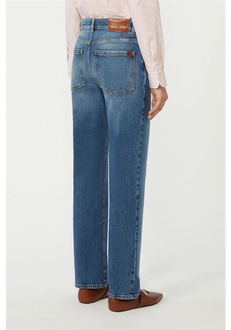 Jeans straight leg in denim MAX MARA WEEKEND | 2615181091650005