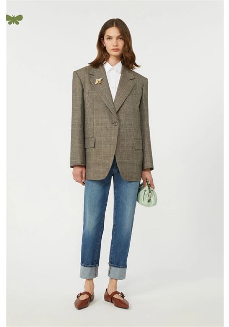 Jeans straight leg in denim MAX MARA WEEKEND | 2615181091650005