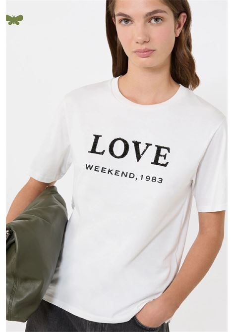 cotton t-shirt with print MAX MARA WEEKEND |  | 2615971061600001