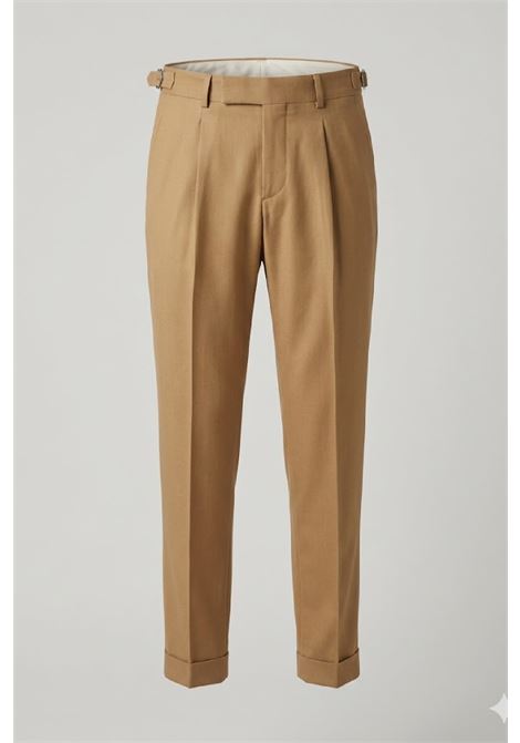 Pantalone Paoloni in misto lino con pinces PAOLONI | 4011P11726106026