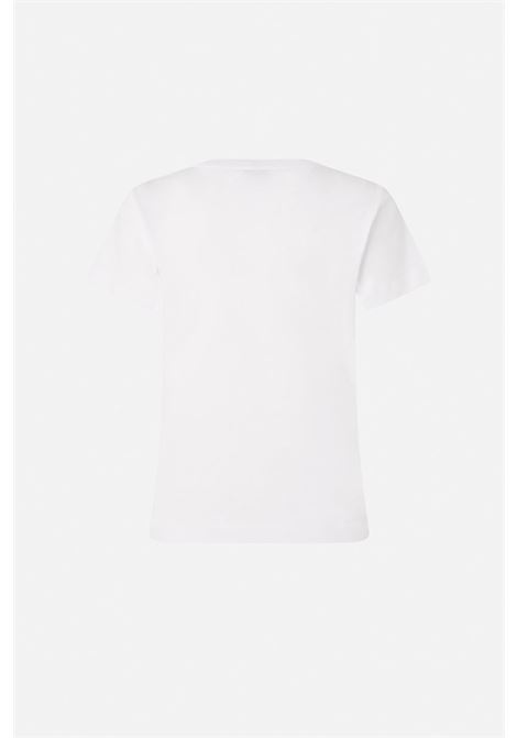 t-shirt stampa logo PINKO | 100373A34FZ05