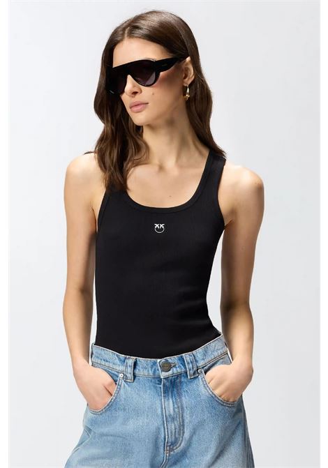 Top Canotta Pinko con applicazione PINKO | 100807A338Z99