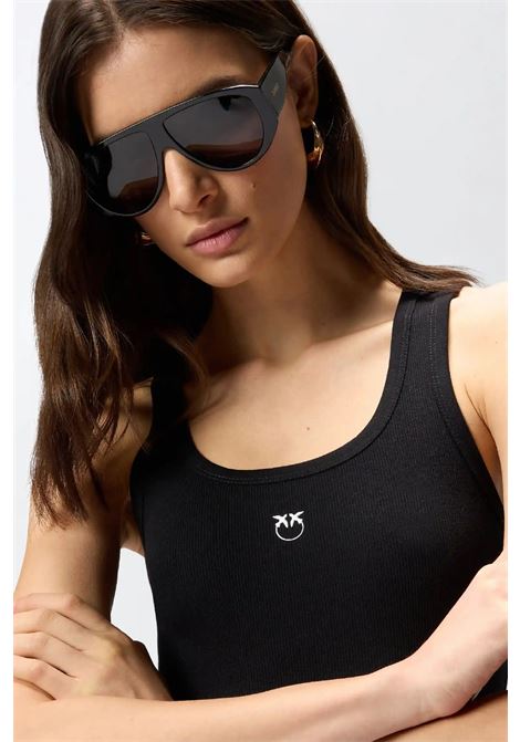Top Canotta Pinko con applicazione PINKO | 100807A338Z99
