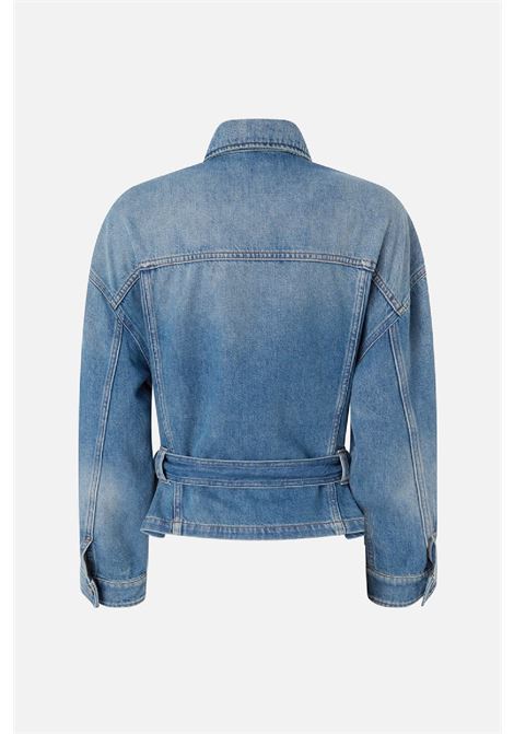 Giubbino in denim con cintura PINKO | 106389A341PJV