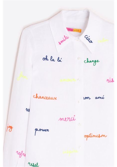 Camicia con ricami VILAGALLO | Camicie | 332151