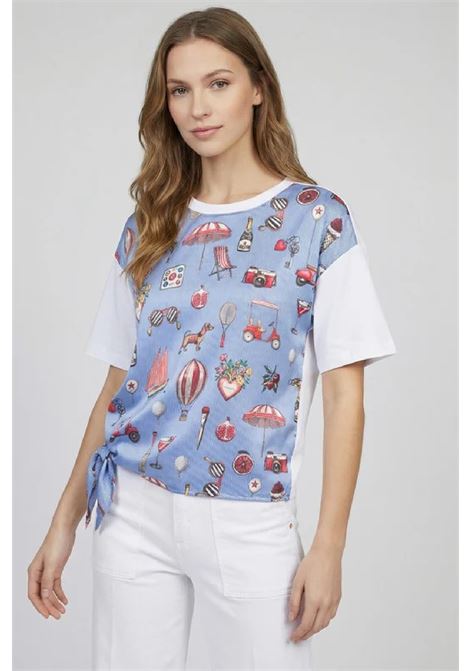 t-shirt stampa con fiocco VILAGALLO | 333551