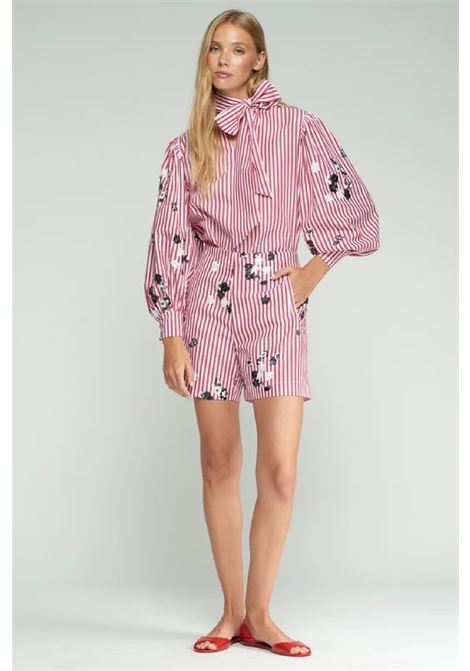 Striped Shirt with Puff Sleeves VILAGALLO | 333581