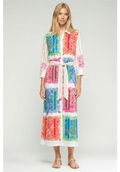 Printed Shirt Midi Dress VILAGALLO | 336561