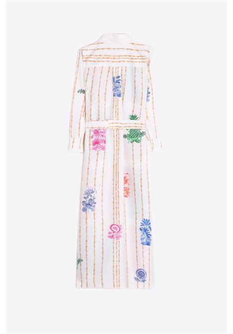 Printed Shirt Midi Dress VILAGALLO | 336561