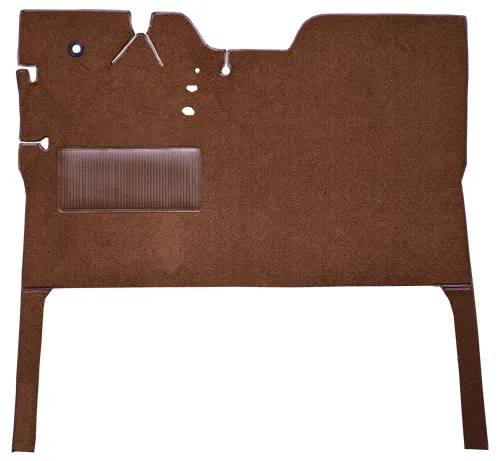 1955 Chevy Truck Carpet Replacement - Loop - Complete | Fits: 1st Series Front with Side Extensions, Fits floor with original seat riser. Low tunnel only