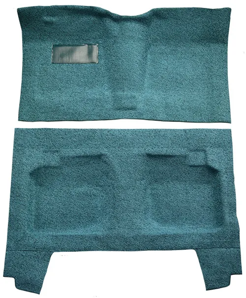 1959-1960 Chevy Bel Air Carpet Replacement - Tuxedo - Complete | Fits: 4DR, Sedan, Full Molded