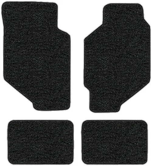 1988-1991 Honda Civic (EF) Floor Mats - 4pc - Cutpile | Fits: 4DR, Wagon