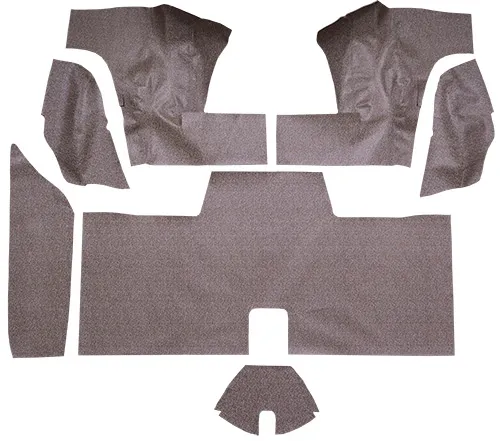 1961-1963 Ford Thunderbird (Bulletbird) Trunk Mat - Burtex | Fits: Hardtop, Without Boards