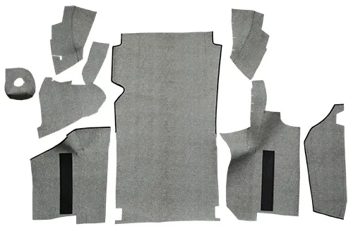1964-1966 Ford Thunderbird (Flairebird) Trunk Mat - Fleece | Fits: Convertible, Without Boards