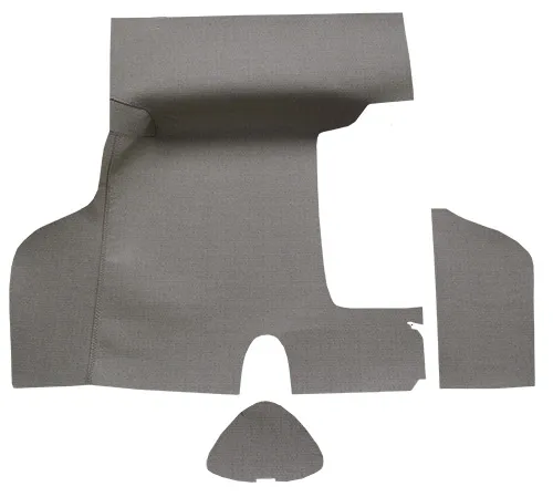 1955-1956 Mercury Custom Trunk Mat - Burtex | Fits: 2DR, Convertible, Without Boards
