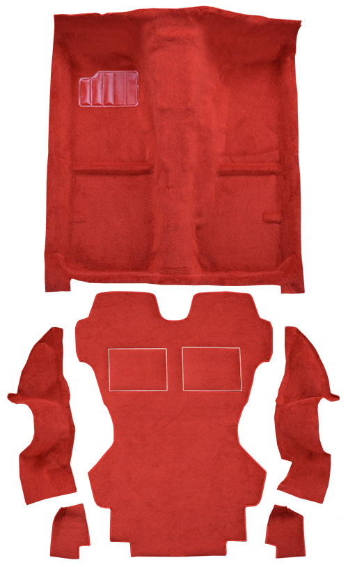 1986-1991 Mazda RX-7 (FC) Carpet Replacement - Cutpile - Complete | Fits: Coupe, 2 Seater, Complete
