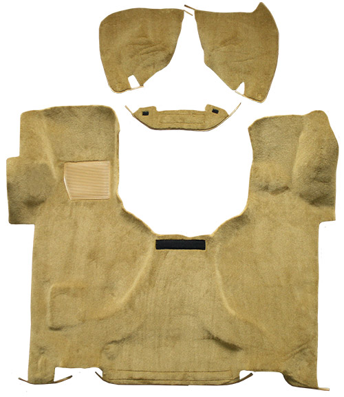 1996-2005 GMC Safari Carpet Replacement - Cutpile - Passenger Area | Fits: Ext, with Engine Cover, This will not fit the cargo or utility vans