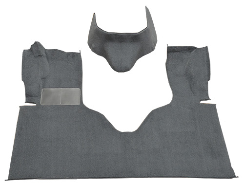 1984-1991 Ford E-350 Econoline Carpet Replacement - Cutpile - Passenger Area