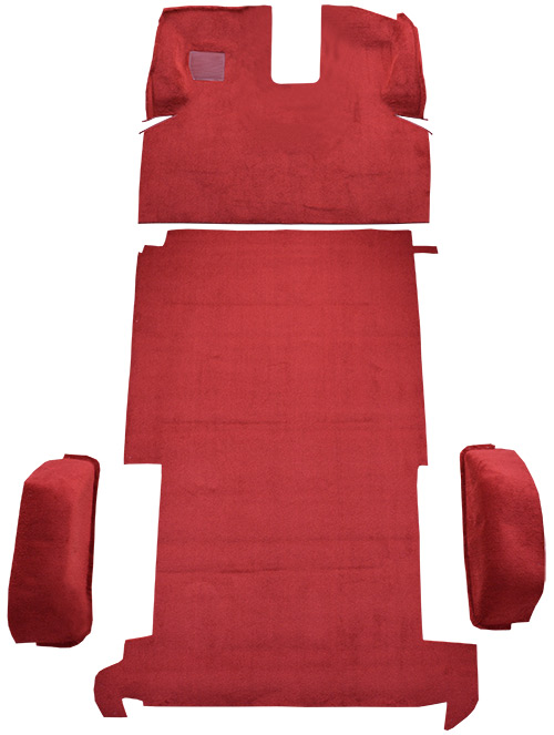 1978 GMC G15 Carpet Replacement - Cutpile - Complete | Fits: Short, Van Fits 110 Wheel Base Complete, Customer must trim off excess leaving enough to tuck under engine cover