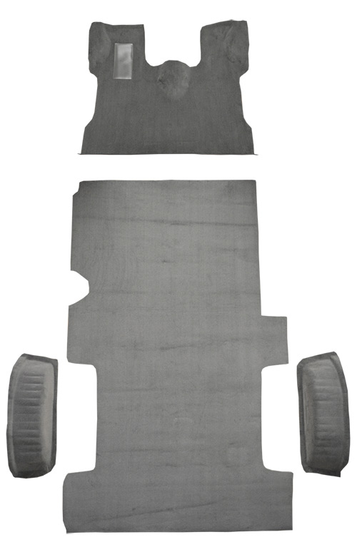 1992-1996 Ford E-250 Econoline Carpet Replacement - Cutpile - Complete | Fits: Reg, Fits Gas or Diesel Complete