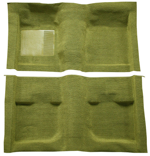 1971-1973 Ford Mustang Carpet Replacement - Nylon - Complete | Fits: Coupe, without Shifter Cut