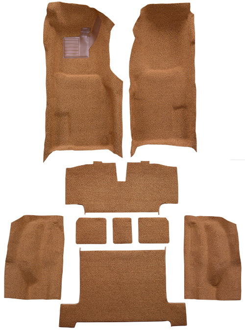 1969 Corvette (C3) Carpet Replacement - Loop - Complete | Fits: Auto, Complete with Pad