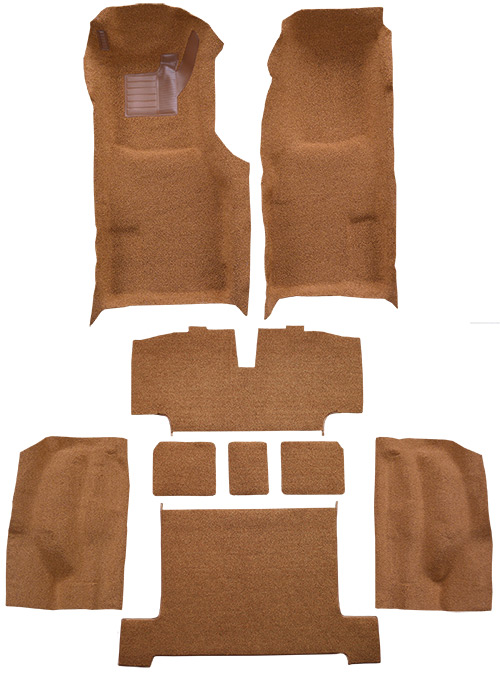 1969 Corvette (C3) Carpet Replacement - Loop - Complete | Fits: Auto, Complete with Pad & Toe Pad