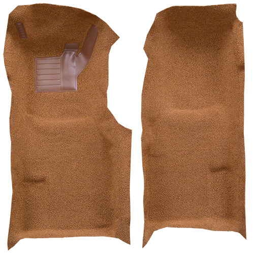1971-1976 Corvette (C3) Carpet Replacement - Loop - Front | Fits: Auto, Front with Pad