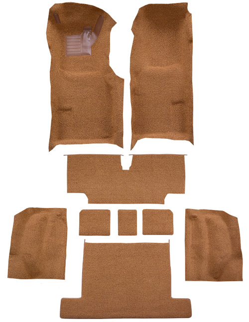 1976 Corvette (C3) Carpet Replacement - Loop - Complete | Fits: Complete with Pad