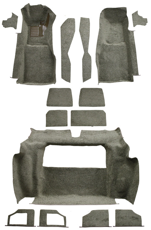 1982 Corvette (C3) Collector's Edition Carpet Replacement - 82 Vet Cutpile - Complete | Fits: Complete wo/DP