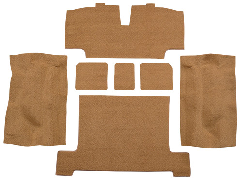 1968-1970 Corvette (C3) Carpet Replacement - Loop - Rear Area | Fits: Rear with Pad