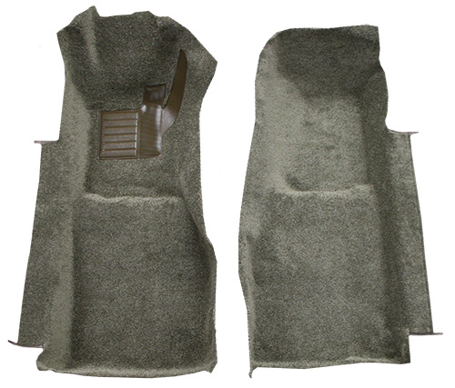 1981-1982 Corvette (C3) Carpet Replacement - Cutpile - Front | Fits: Front