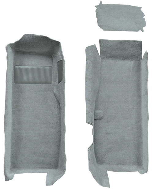 2001-2004 Corvette (C5) Z06 Carpet Replacement - Cutpile - Front | Fits: Coupe, Convertible, Front Set